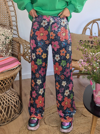 Pantalon Flower