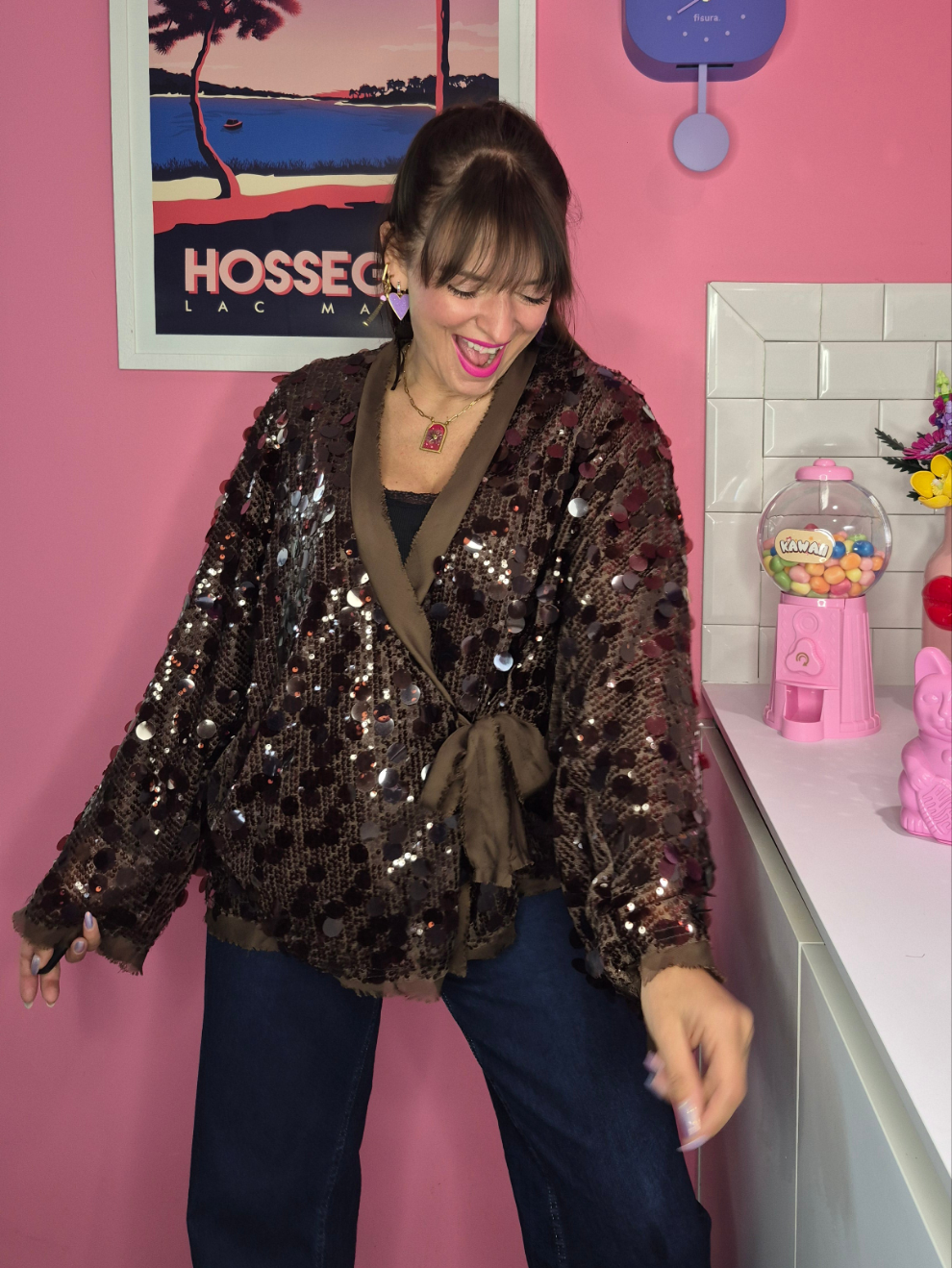 Kimono Candy Mocha