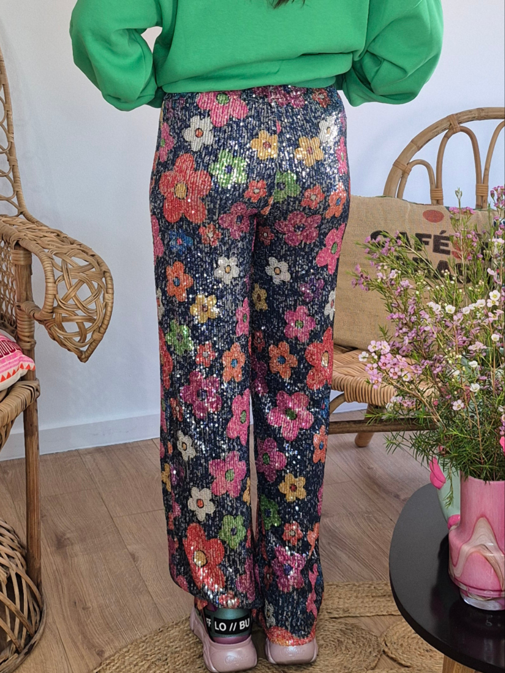 Pantalon Flower