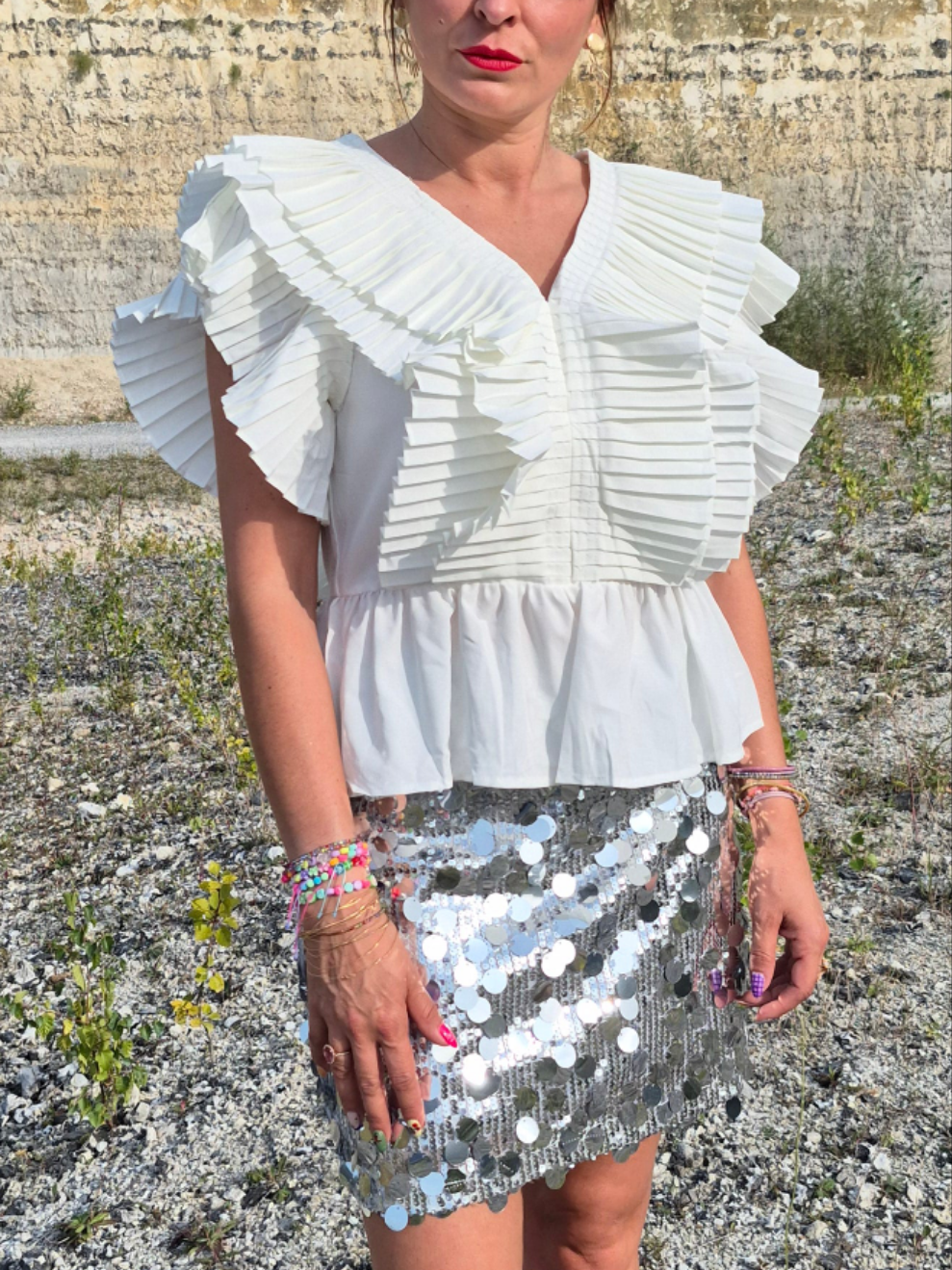 Chemisier Lune Blanche