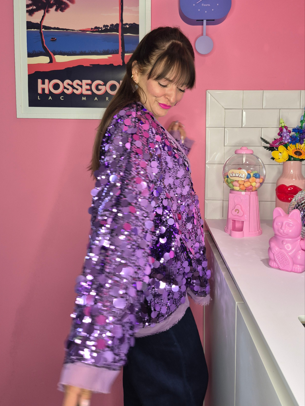 Kimono Candy Violet