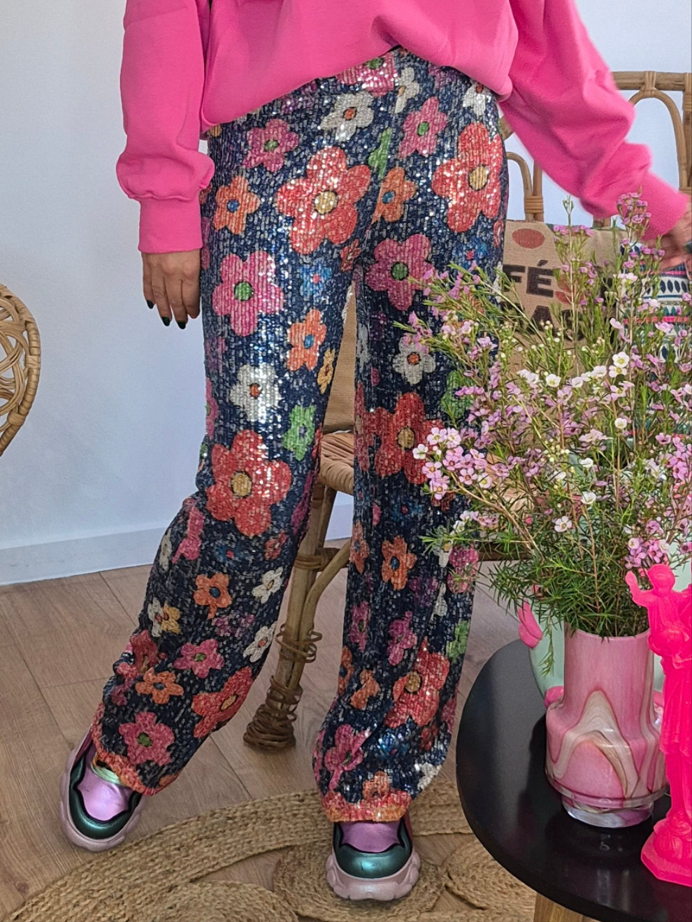 Pantalon Flower