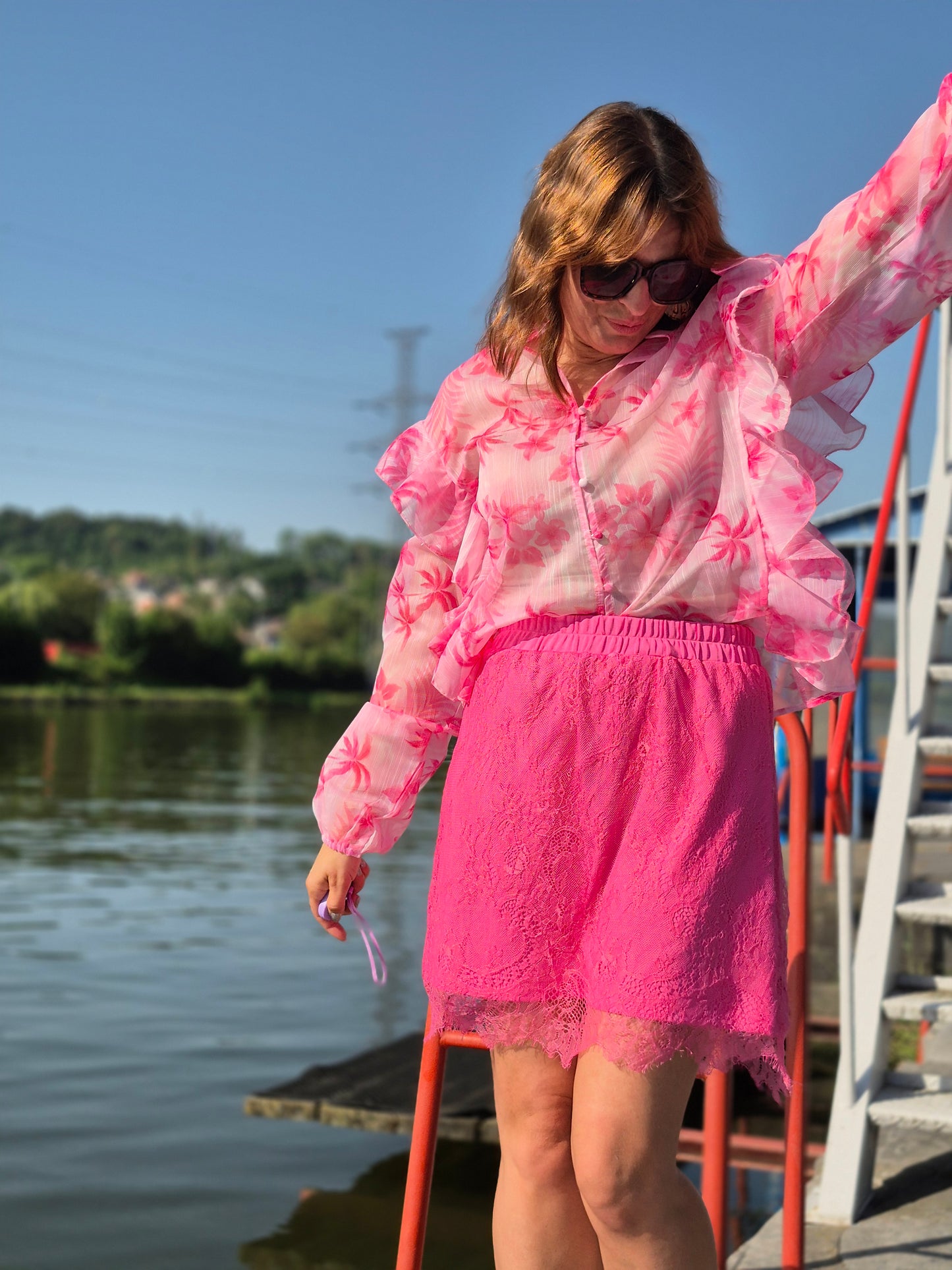 Jupe Dita Rosa