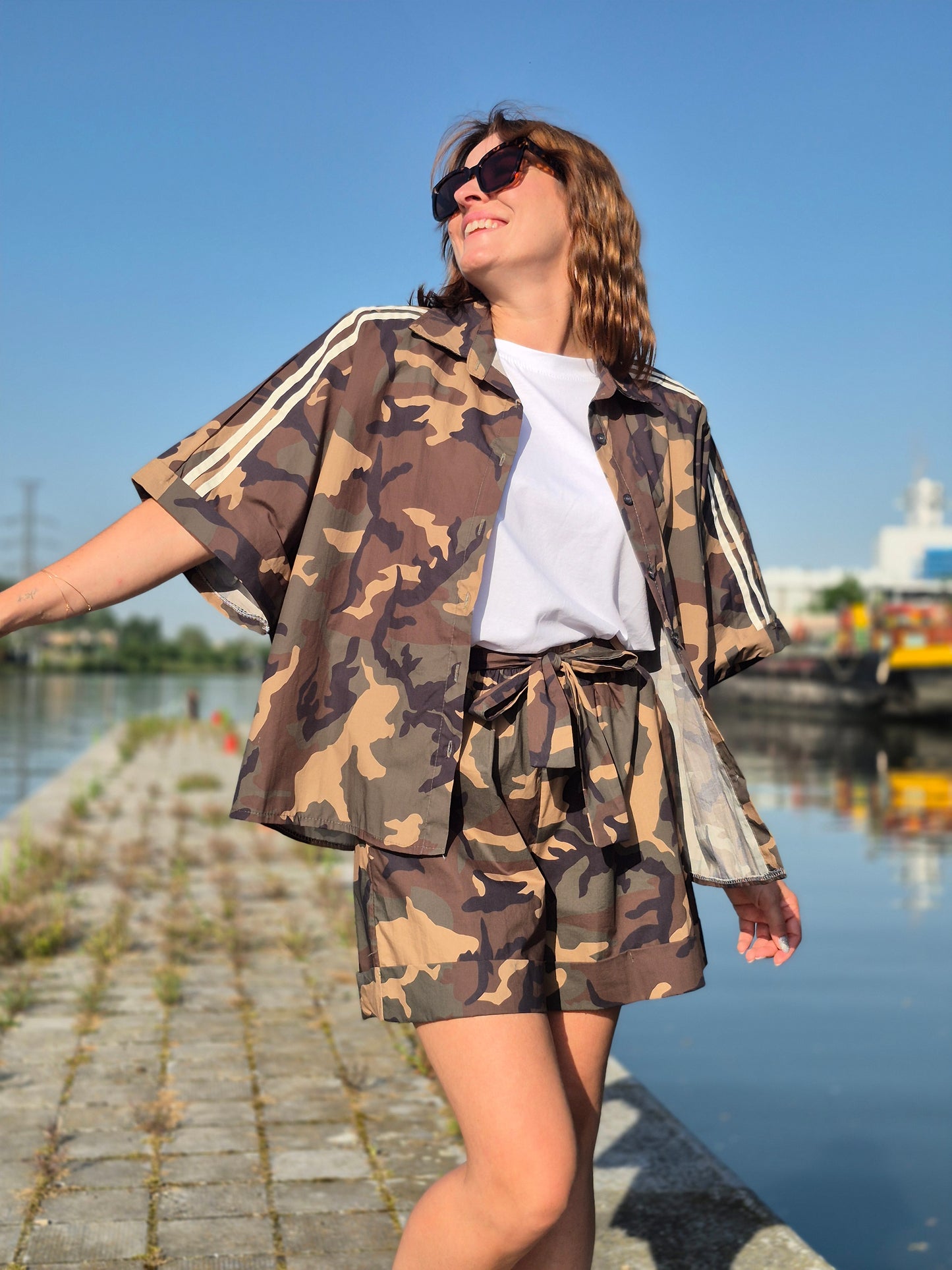 Chemisier Camo