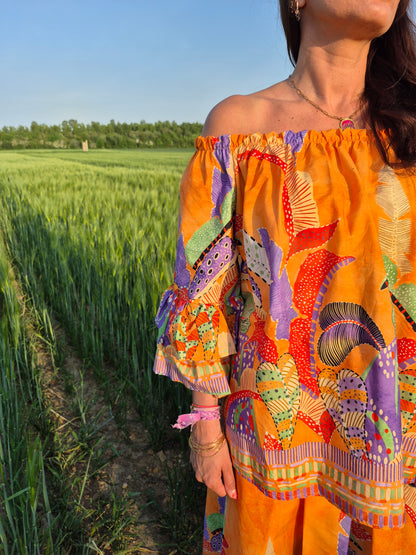 Blouse Ocre