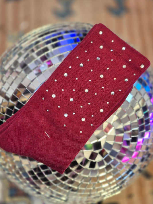 Chaussettes Strass