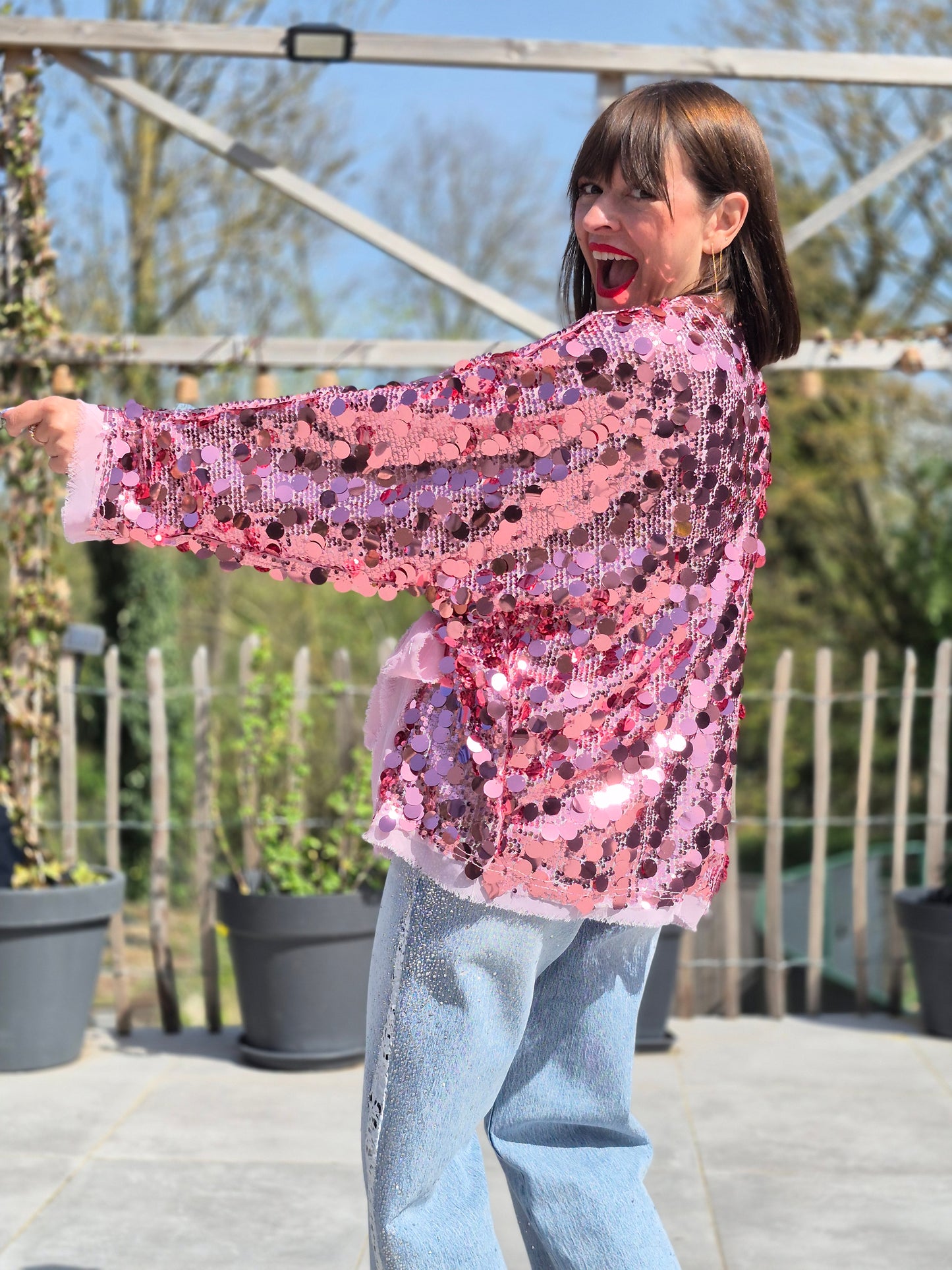 Kimono Candy Rose