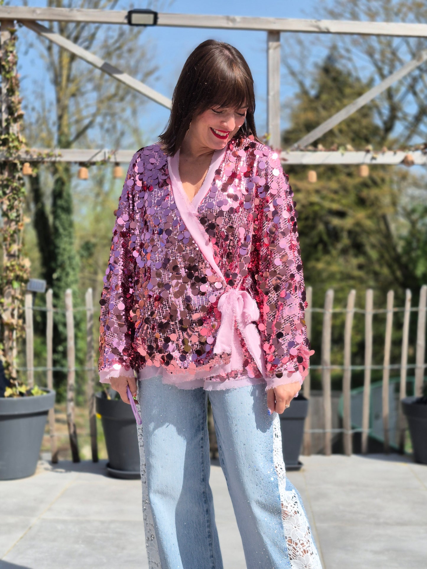 Kimono Candy Rose