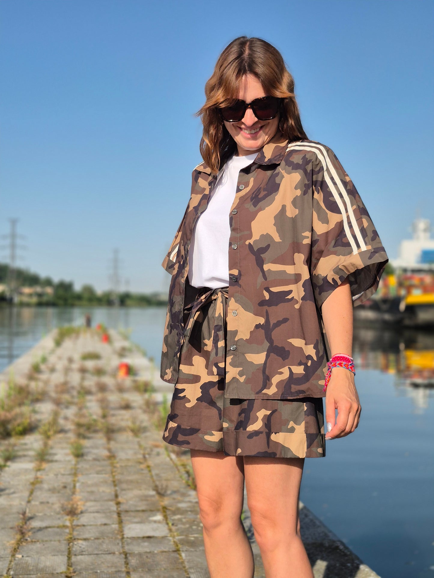 Chemisier Camo