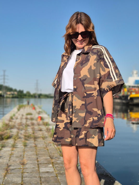 Chemisier Camo