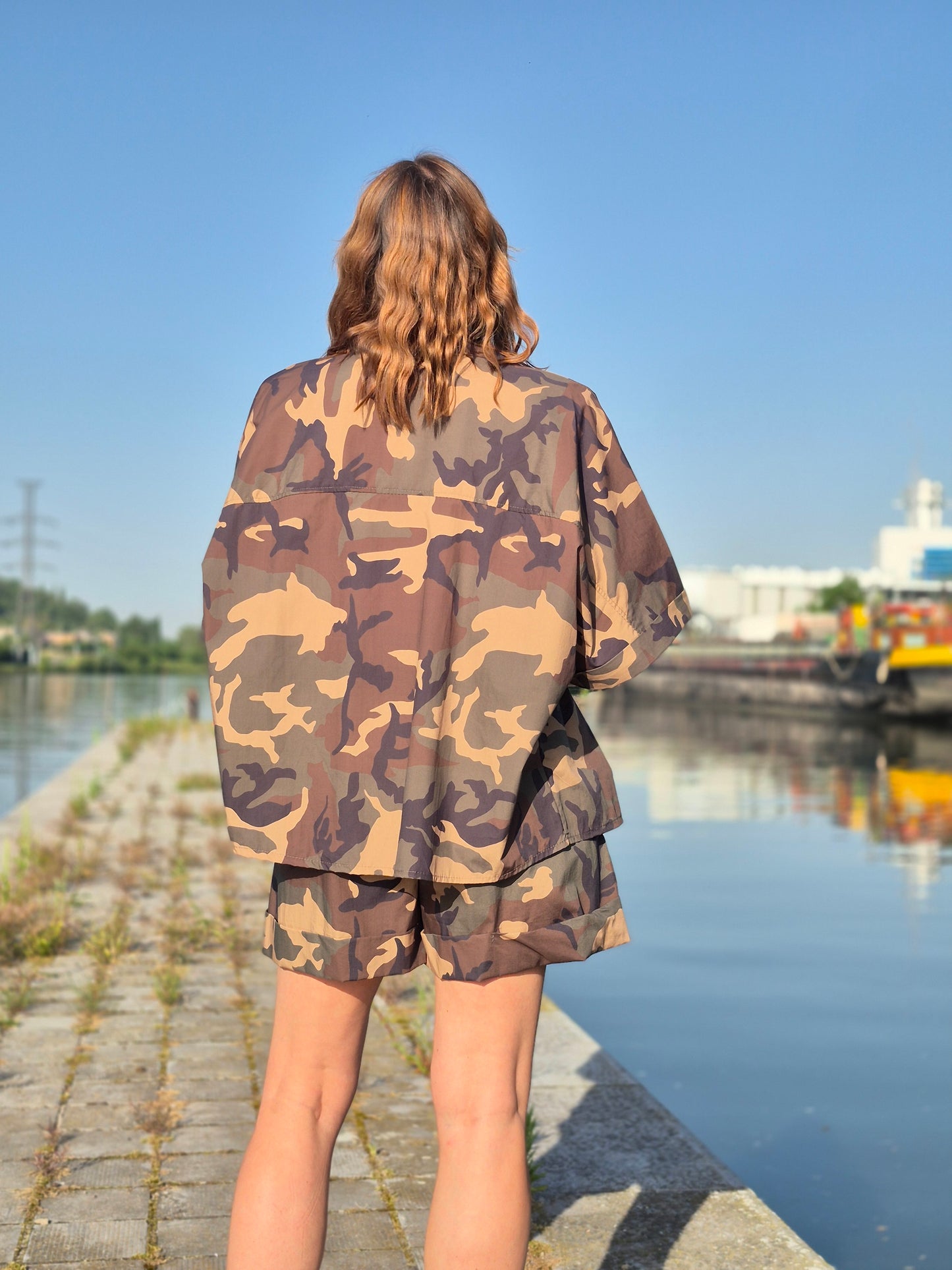 Chemisier Camo