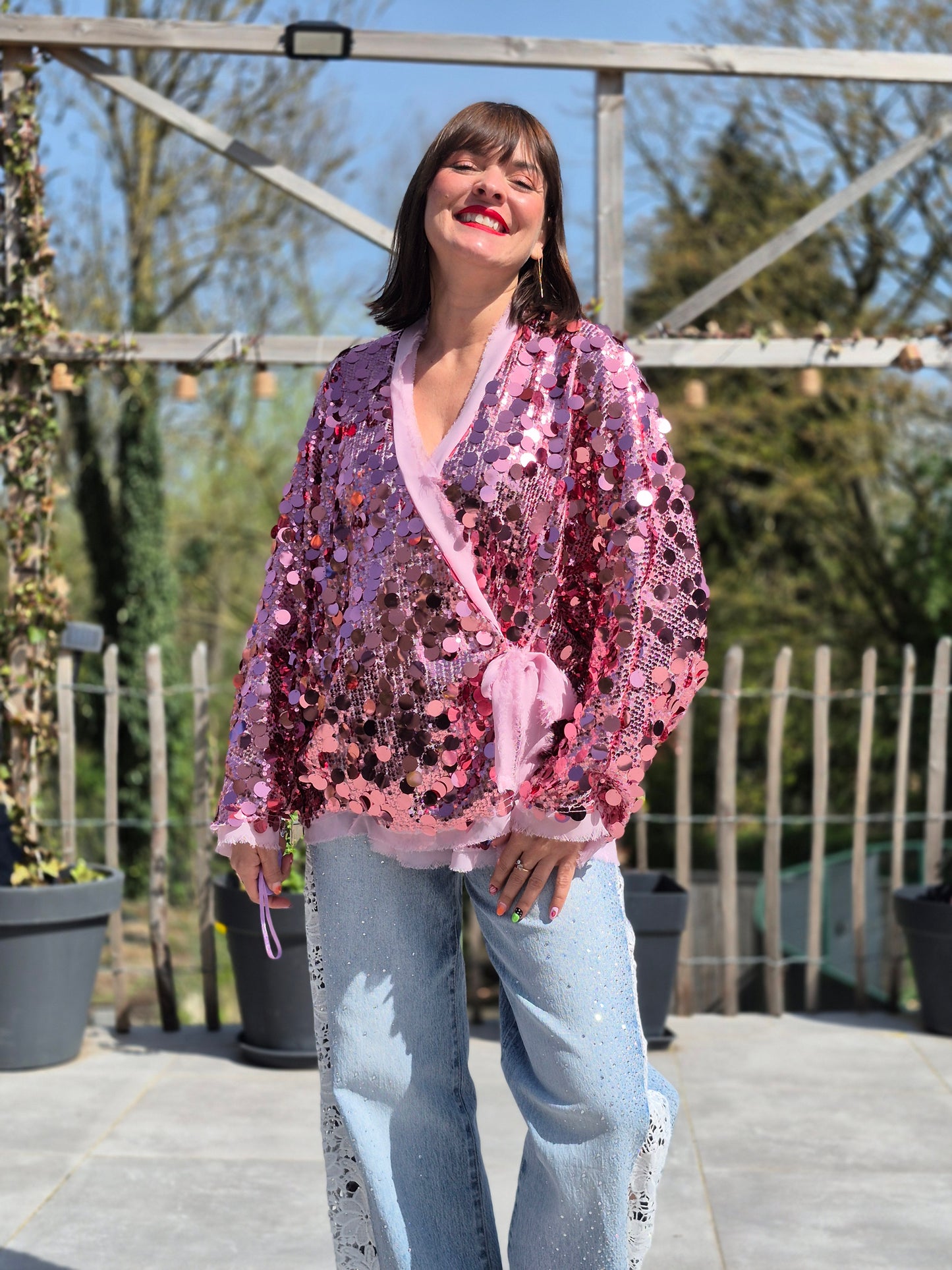 Kimono Candy Rose