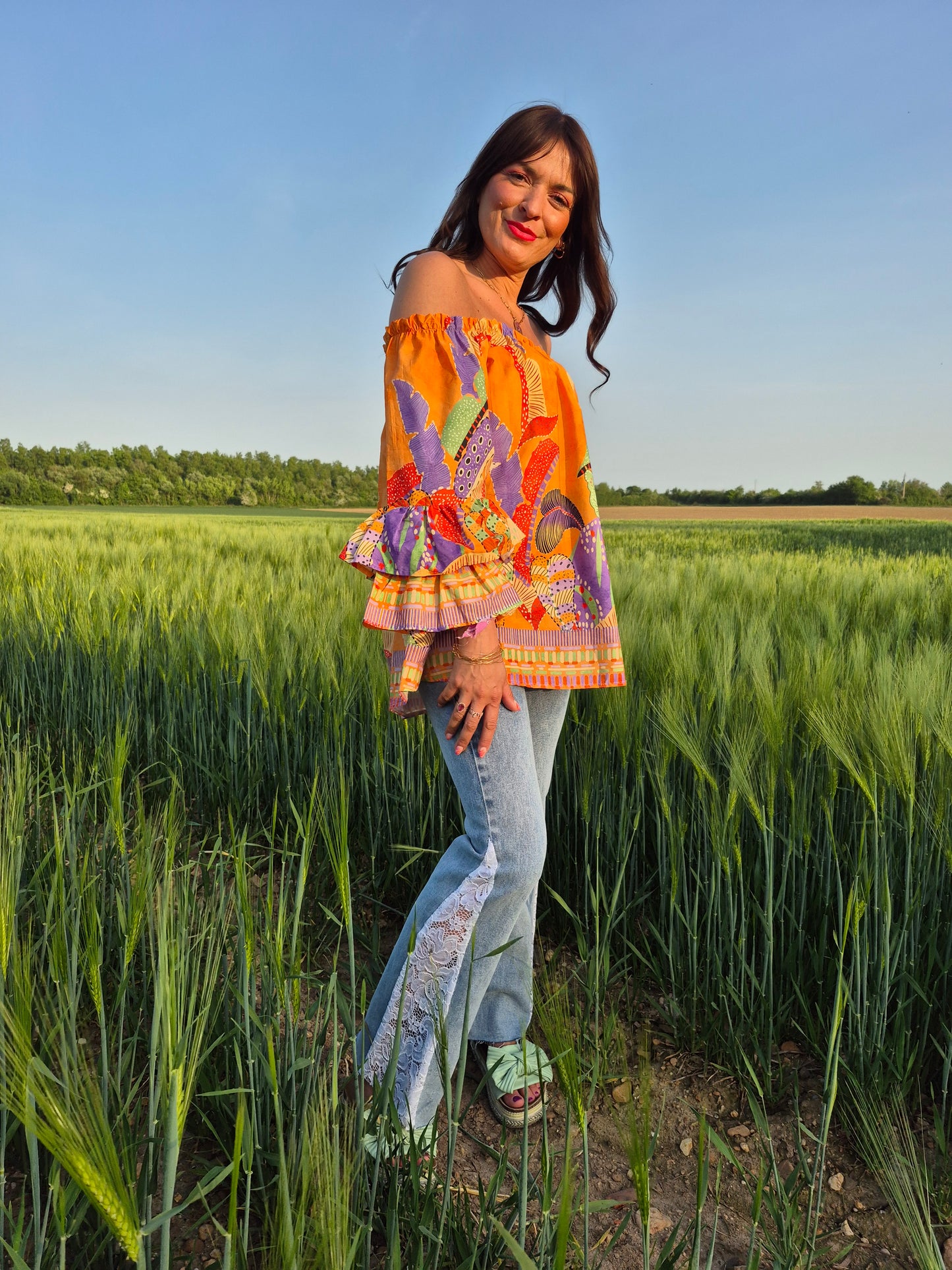 Blouse Ocre