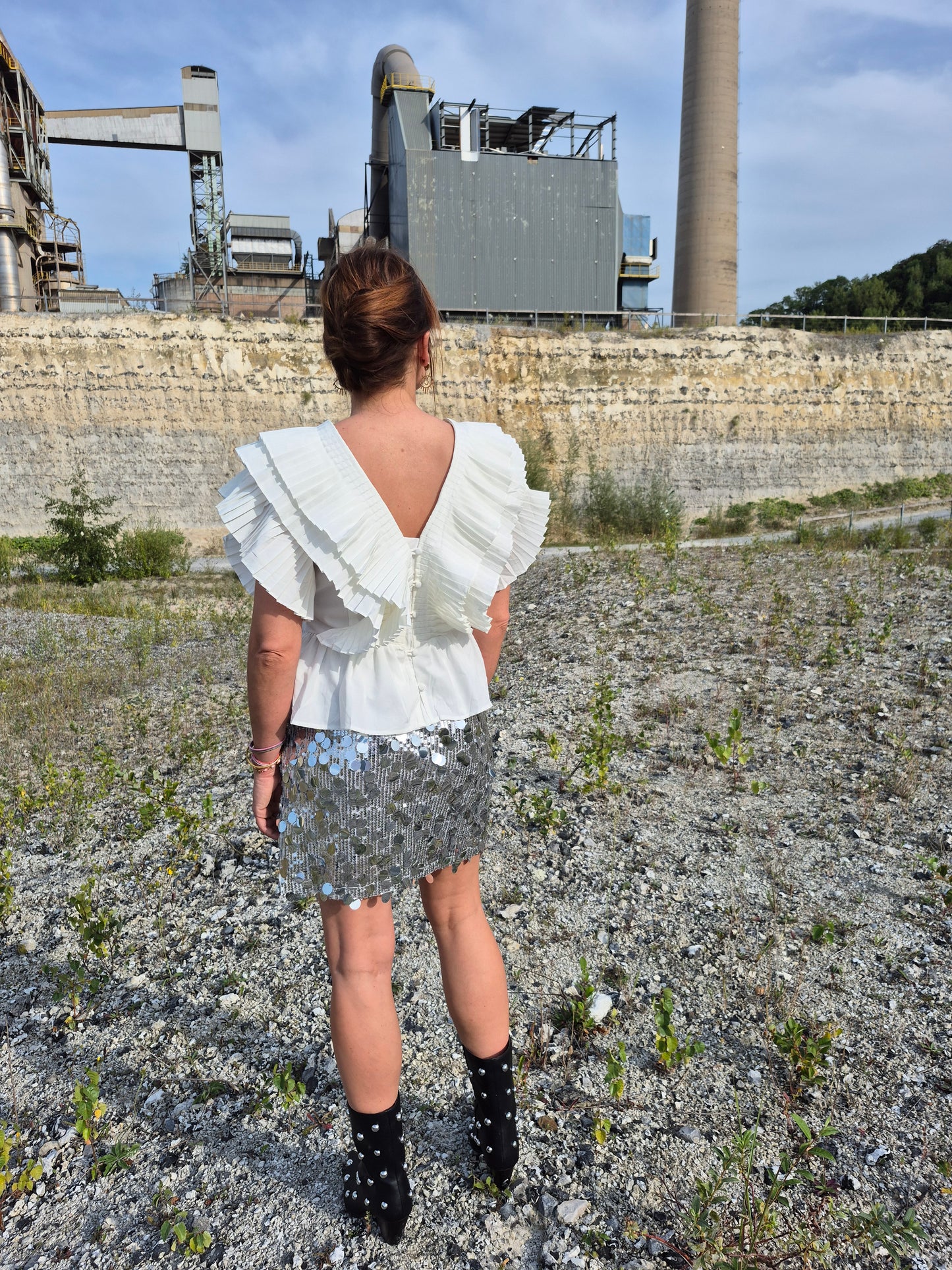 Jupe Moonlight Silver